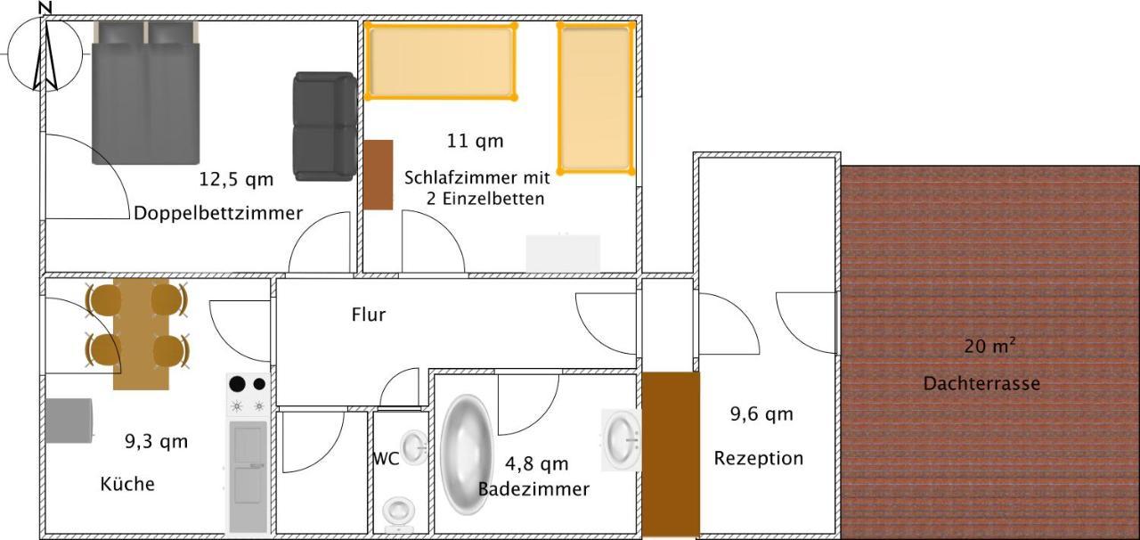 Ferienwohnung Ammerschnucke Wiefelstede Kültér fotó
